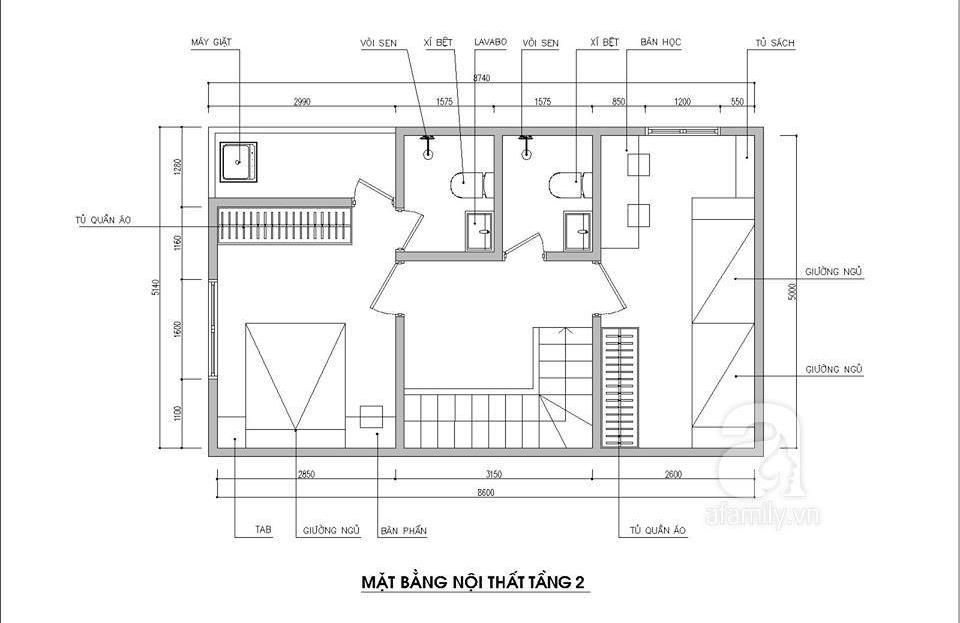 20190301162248 0ffd Tư vấn thiết kế nhà ống hai mặt tiền trên khu đất 43 m2