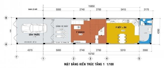 nha pho hien dai 1 1456455387 680x0 1 Xây nhà 4 tầng trên mảnh đất xéo