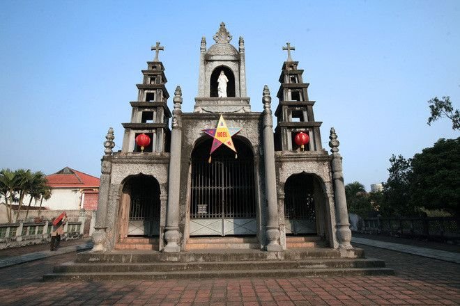20140630081732987 Nhà thờ đá Phát Diệm, nơi giao thoa kiến trúc Đông   Tây