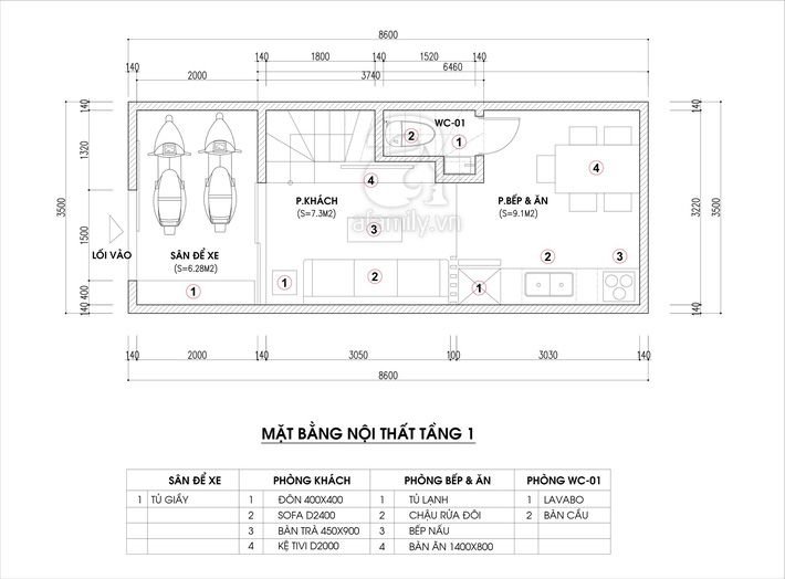 20190510073907 0001 Tư vấn thiết kế nhà ống hẹp, đủ sáng cho gia đình 5 người trên 30m2 đất