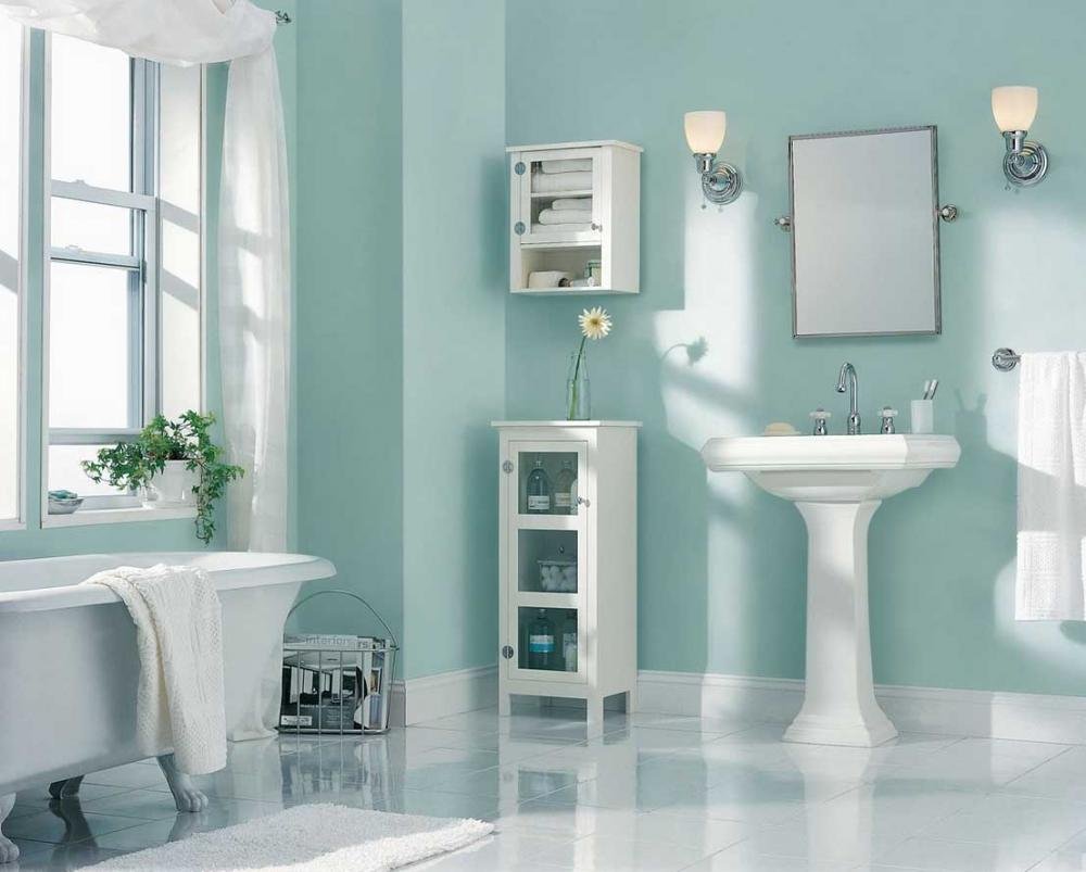 20171110164545 94f3 Những màu sơn cho phòng tắm luôn sạch sẽ và tươi sáng