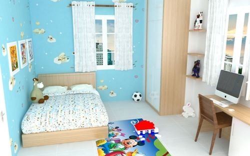 12 JPG 2946 1409294988 Làm mới căn hộ 96 m2 với 100 triệu đồng